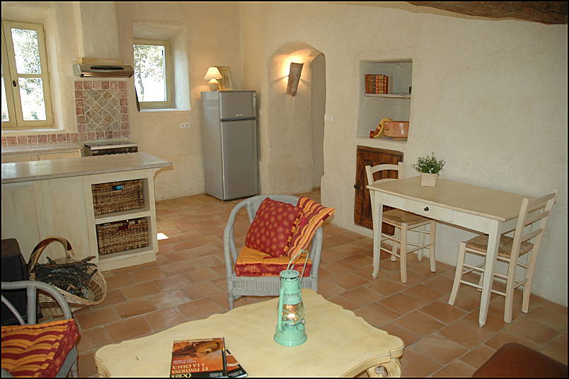 Living room - Gite rental in Luberon