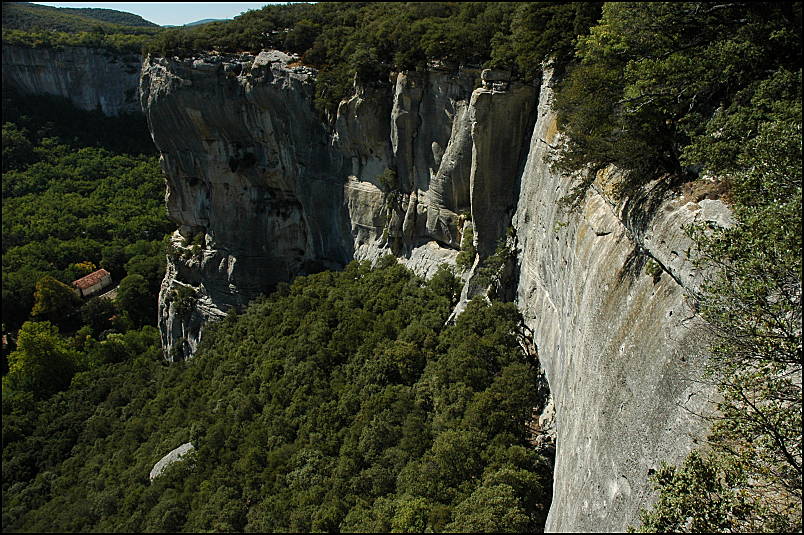 The medieval cliffs of Buoux, a climbers high spot