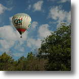 Montgolfière en Luberon, Provence